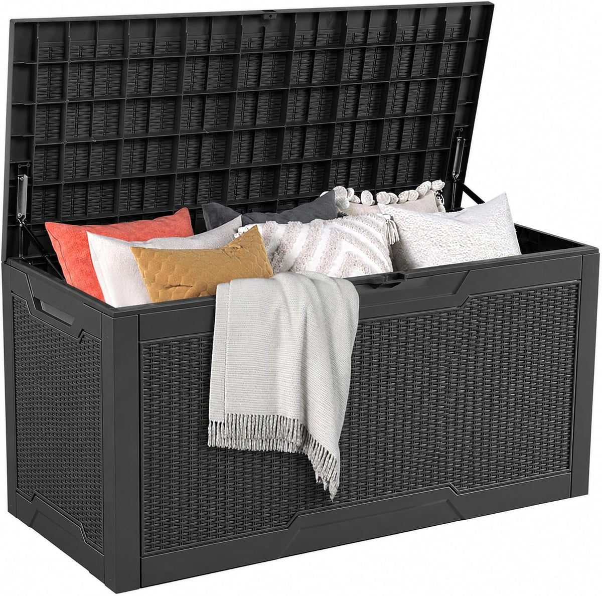 dwvo 100 gallon outdoor storage box, lockable water, main product view