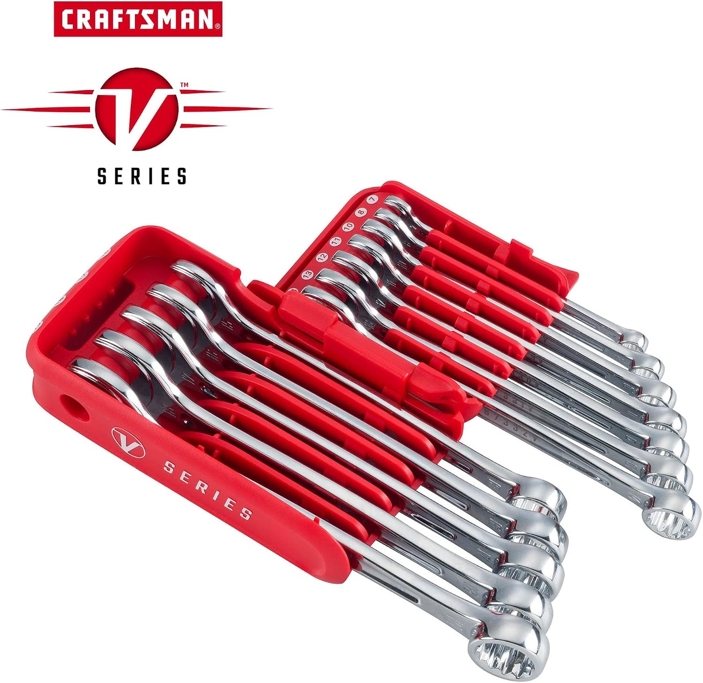 CRAFTSMAN V-SERIES Combination Wrench Set, MM, 12 Piece (CMMT87325V)