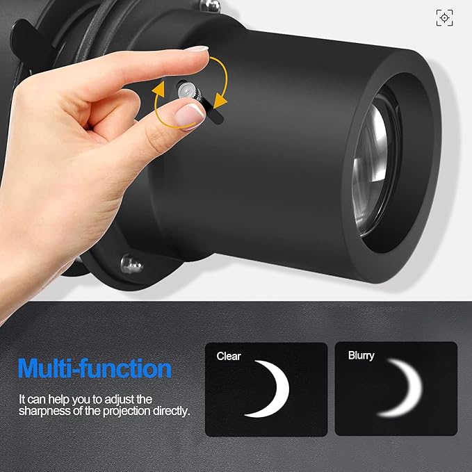 Wellmaking Bowens Mount Optical Snoot Conical, Flash Projector Attachment - Image 3