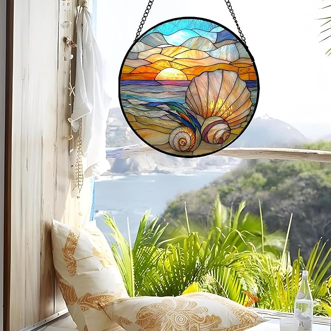 AMDERVEN Stained Glass Window Hanging - Image 4