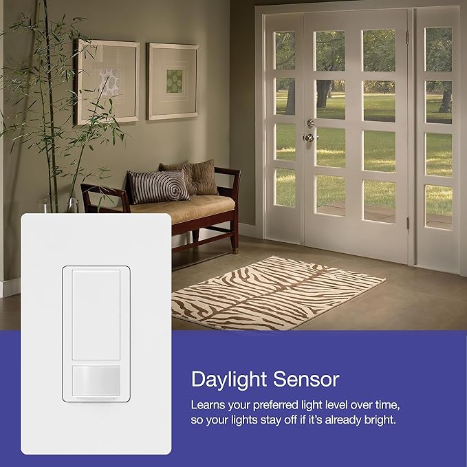Lutron Maestro Motion Sensor Light Switch Indoor - Image 3