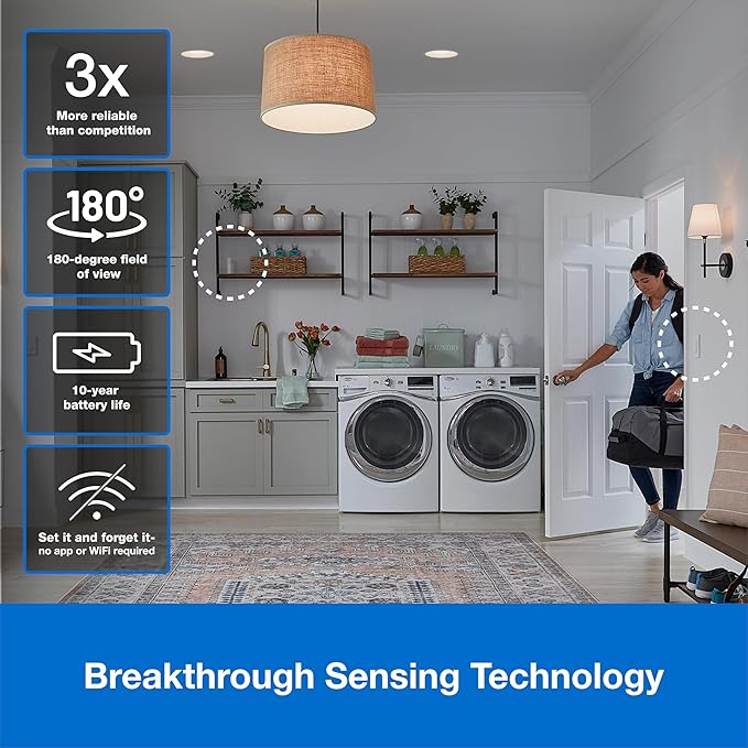 Lutron Wireless Motion Sensor and Claro Light Switch - Image 5