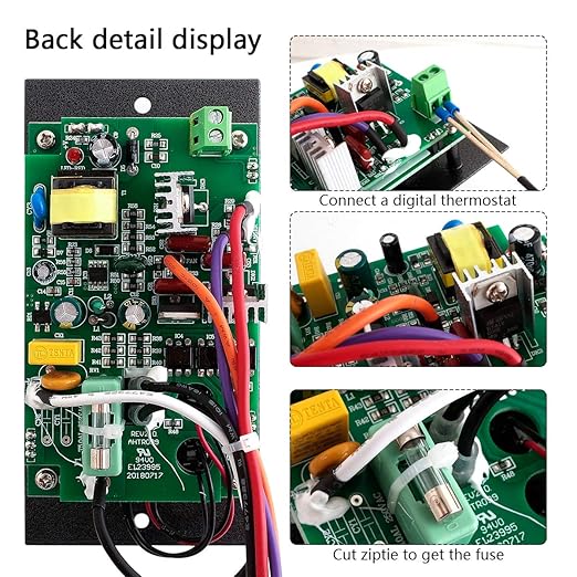 Digital Pro Controller for Traeger Grill Parts Control Panel Replacement - Image 5