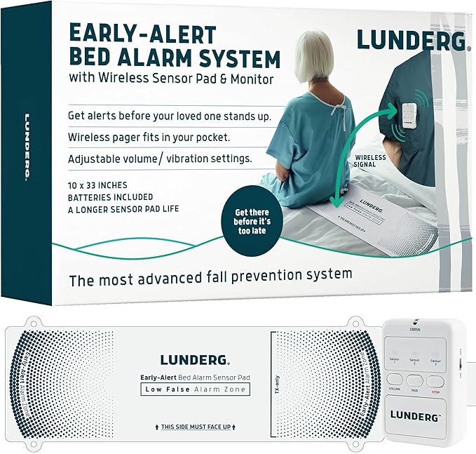 Lunderg Early Alert Bed Alarm for Elderly Adults by LUNDERG