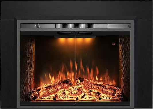 Velaychimny 44.5" W x 32" H Electric Fireplace Insert by Velaychimney