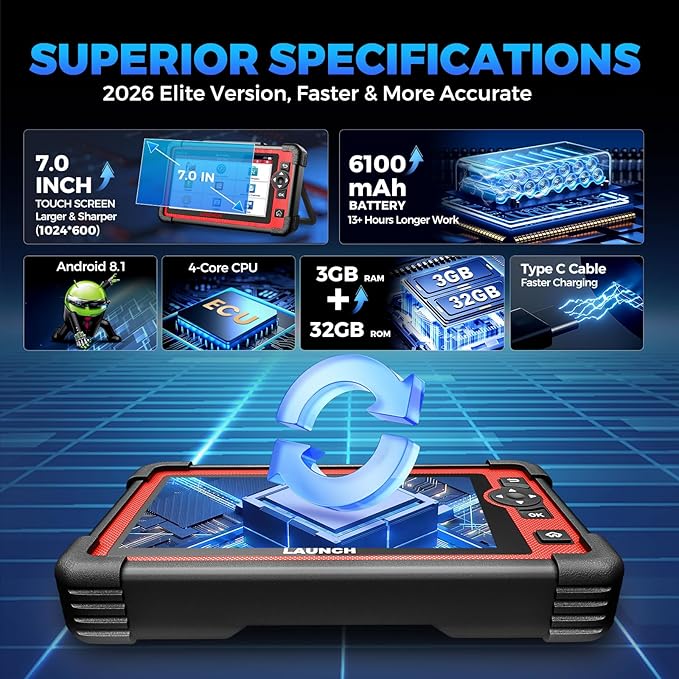 LAUNCH X431 CRP919E OBD2 Scanner, 2026 Bidirectional Scan Tool As CRP919EBT - Image 8