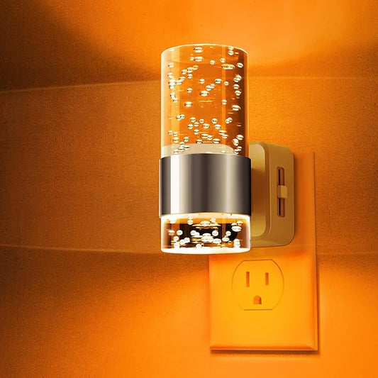 L LOHAS LED Night Light, Dimmable Night Lights Plug into Wall, Acrylic by LLOHASLED