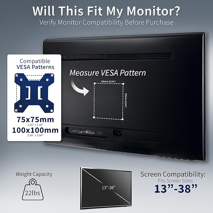 VIVO Dual Ultrawide Monitor Mount, Free-Standing Desk Stand - Image 3
