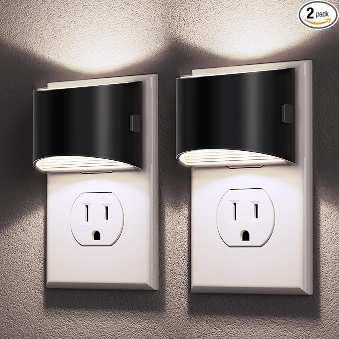 DORESshop LED Night Light, Night Lights Plug into Wall, 3 Level Brightness by DORESshop