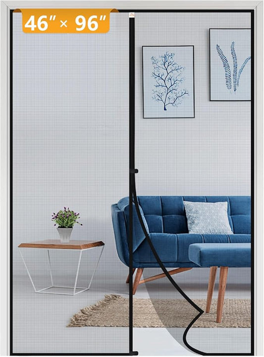 Yotache Door Net Screen with Magnet Fits Door Size 46 x 96, Screen Size 48" x by yotache