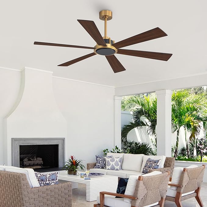 WINGBO 60 Inch Ceiling Fan without Light - Image 9