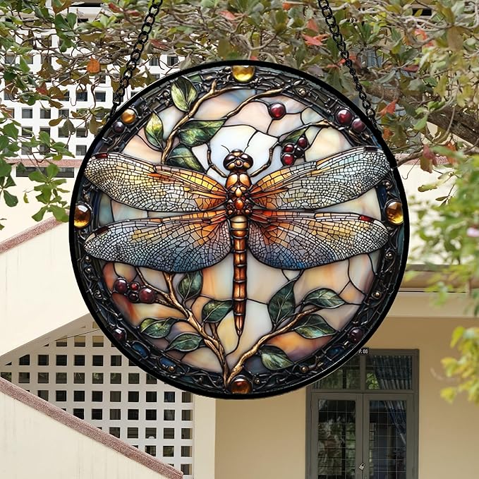 DASTOLL Stained Glass Window Hanging - Image 3