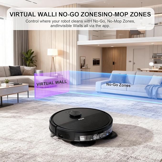 PGID Self-Emptying Robot Vacuum Cleaner, Robot Vacuum and Mop, FlexiArm Edge - Image 8