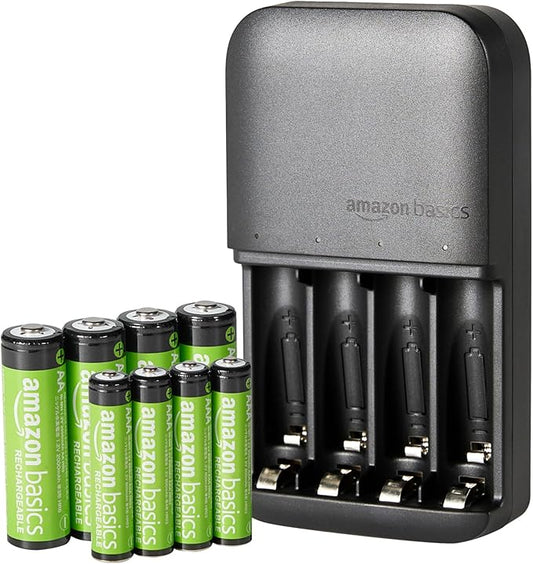 Amazon Basics NiMh Rechargeable Batteries by AmazonBasics