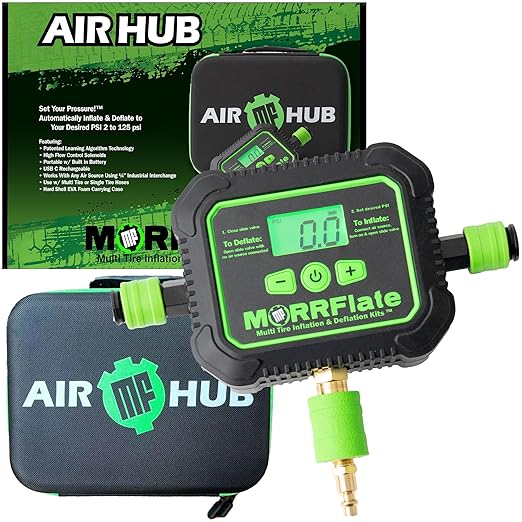 MORRFlate Air Hub Digital Air Controller Universal AutoMagic Tire Inflation and by MORRFlate