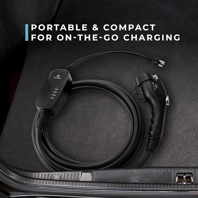 Lectron Portable Level 1 J1772 EV Charger - 12 Amp - Image 5