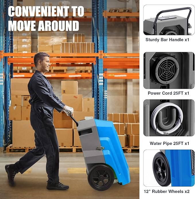 MOUNTO 180Pints Commercial Dehumidifier - Image 5