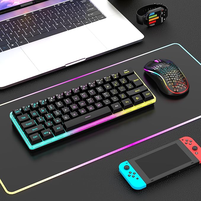 RedThunder 60% Wireless Gaming Keyboard & Mouse Combo - Image 7