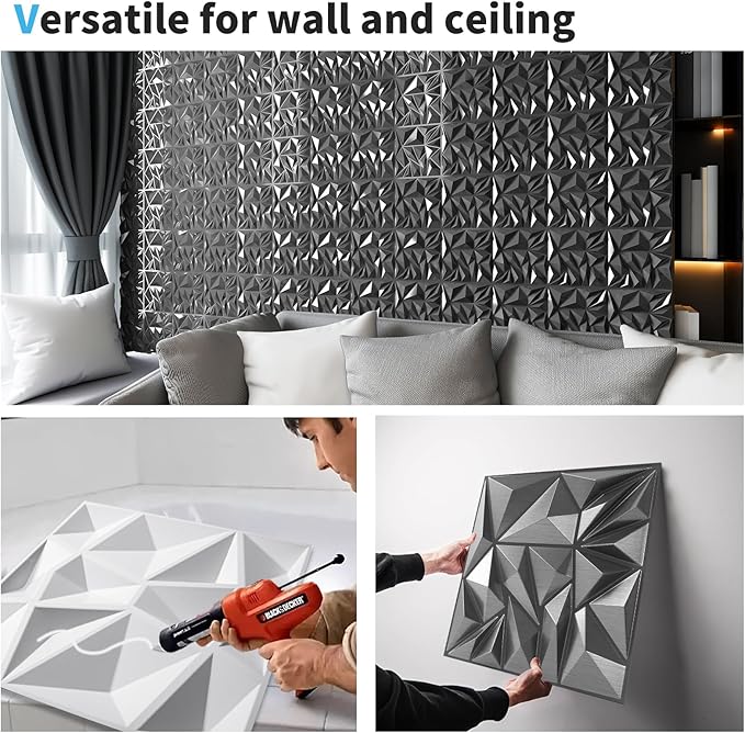 Art3d 33-Pack 3D Wall Panels - Image 5