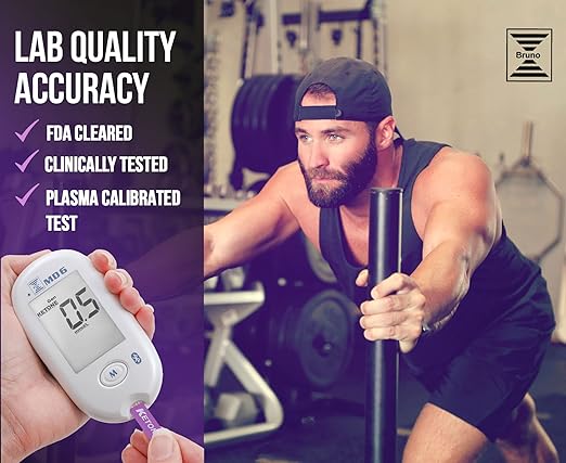 Bruno MD6 Blood Ketone & Glucose Monitoring System | Track Your Ketones & - Image 6