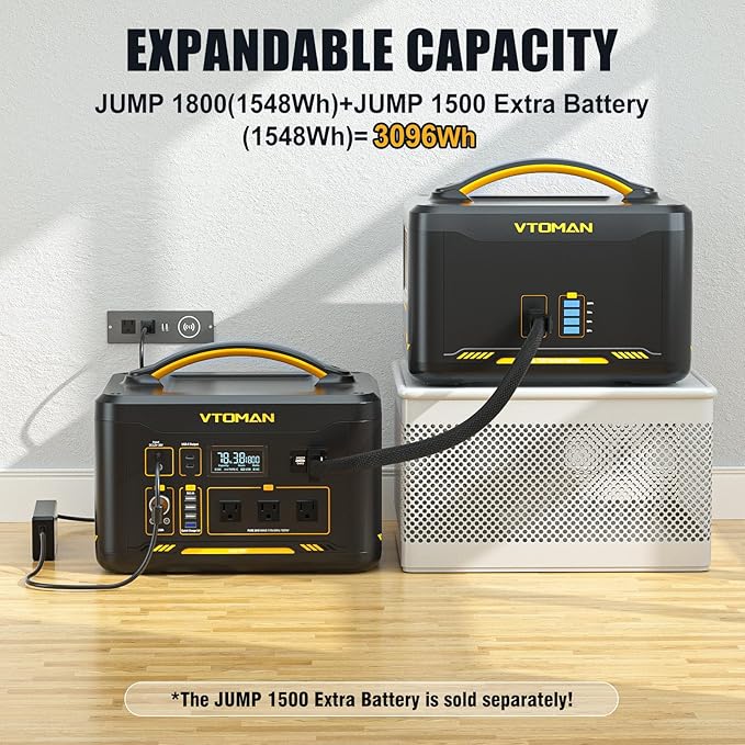 VTOMAN Jump 1800 Portable Power Station - Image 5
