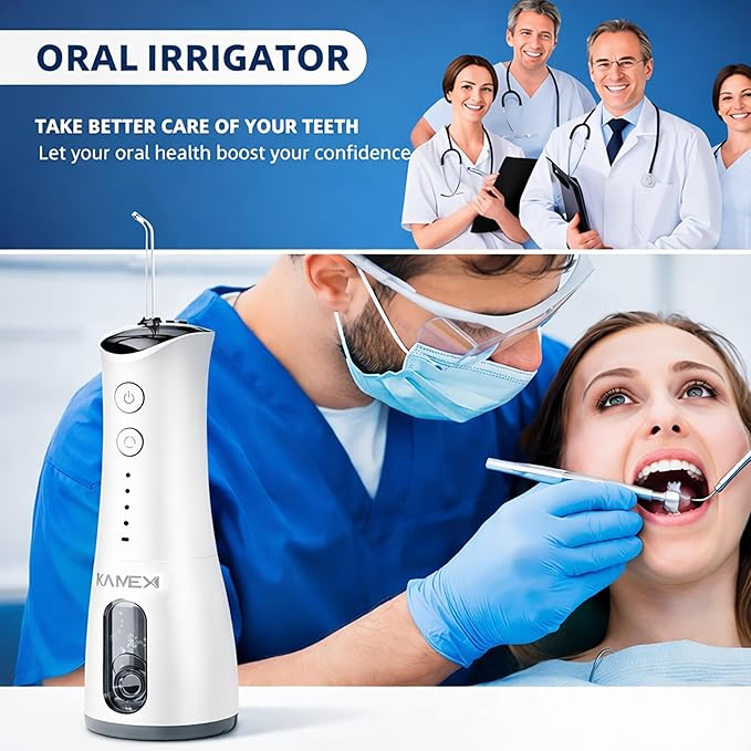 KAMEX Cordless Water Dental Flosser - Image 6