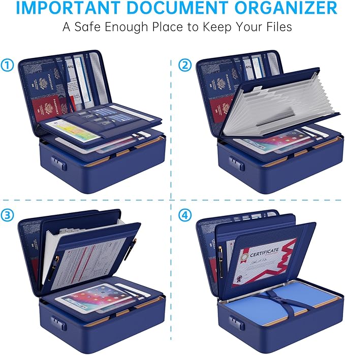 ENGPOW 5200℉ Fireproof File Organizer Bag - Image 4