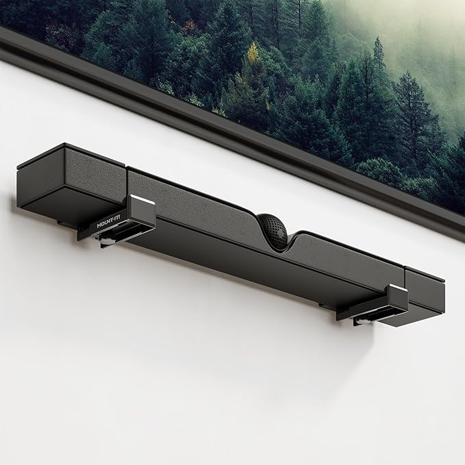 Mount-It! No Stud Sound Bar Wall Mount, Studless Soundbar Mounting Brackets - Image 7