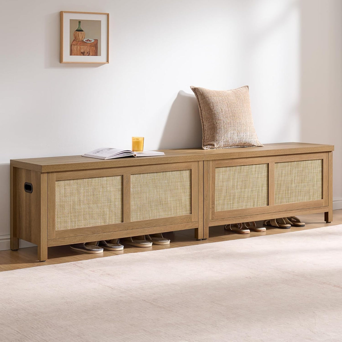 sicotas rattan storage chest set of 2 39.4", main product view