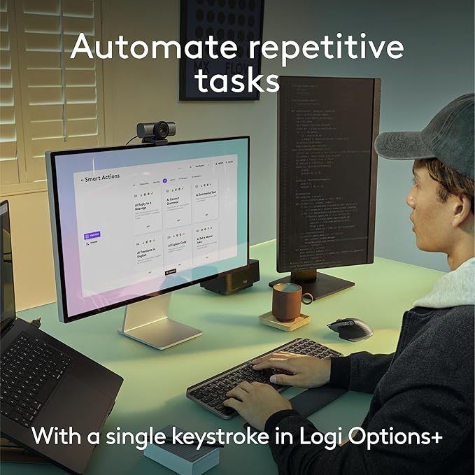 Logitech MX Keys S for Mac, Wireless Keyboard, Precise Laptop-Like Typing - Image 4