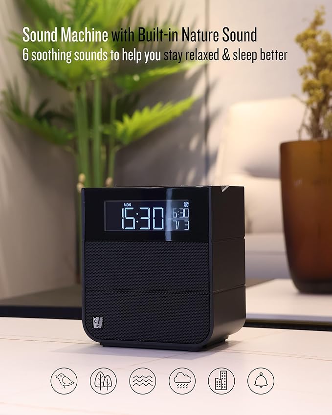 Soundfreaq Sound Rise II, SFQ-16: Bedside Alarm Clock Radio & Bluetooth Speaker - Image 9