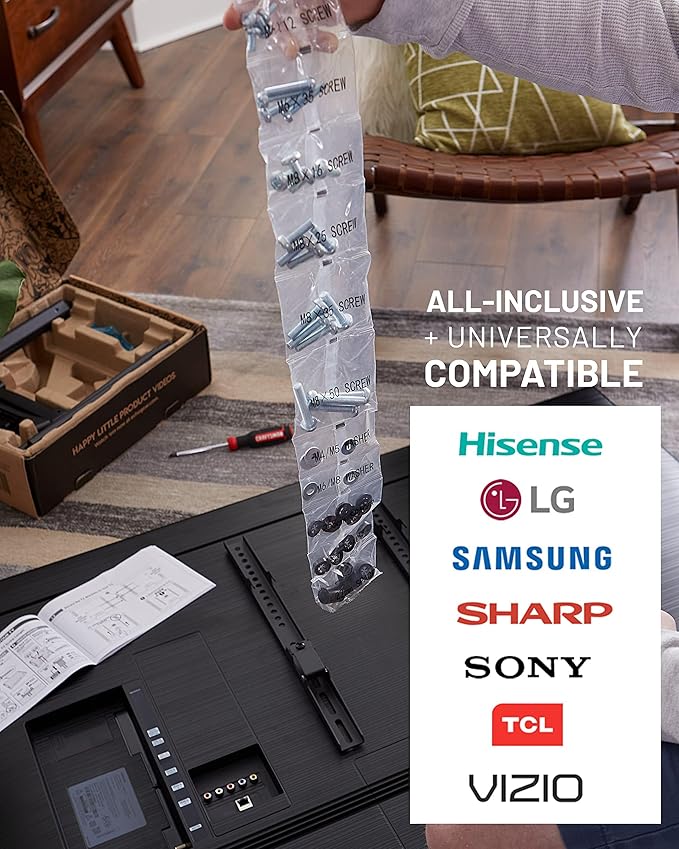 ECHOGEAR Corner TV Wall Mount for Big TVs - Image 8
