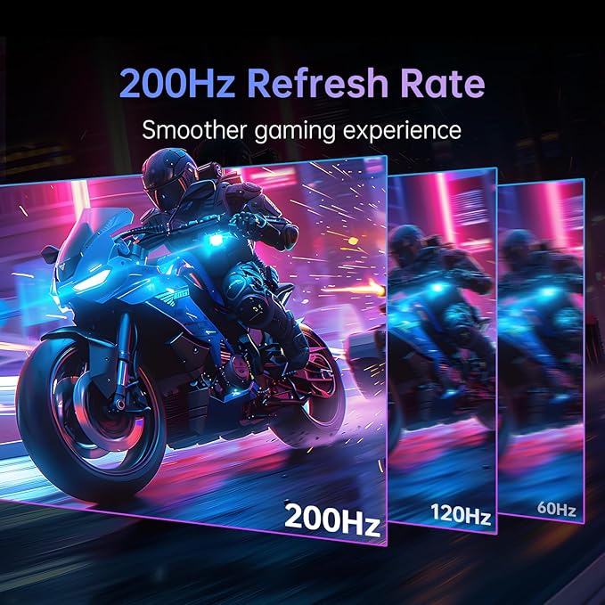 KTC 24.5'' Gaming Monitor 180Hz, Fast IPS 1080P 1 ms, 128% sRGB HDR10, HDMI x 2 - Image 2