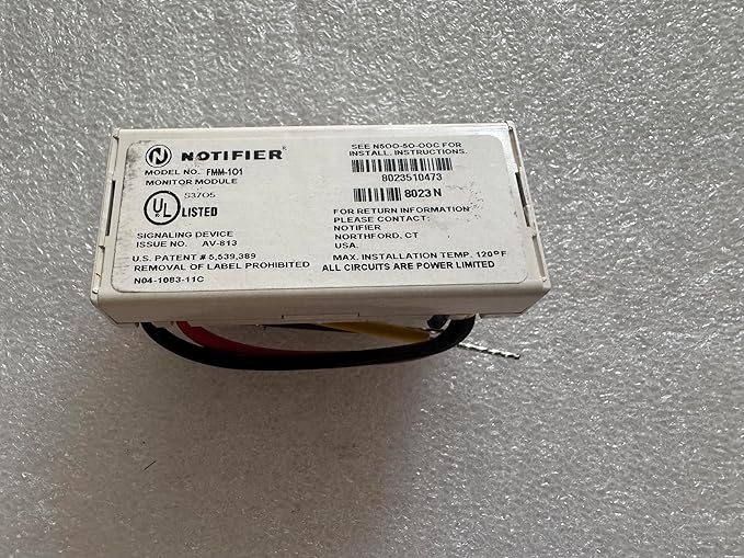 *New* NOTIFIER FMM-101 Addressable Mini Monitor Module FMM 101 - Image 5