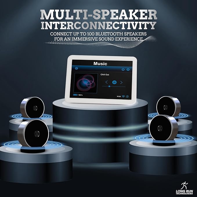 Bluetooth Speaker Set: Wireless Stereo Dual Pairing Portable Twin TWS System - Image 2