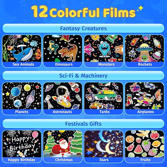 Dinosaur Toys for Kids 3-5 | 15 Sleeping Sounds+12HD Films+7 - Image 3