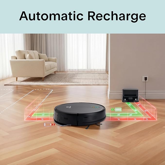SereneLife Automatic Robot Vacuum Cleaner and Mop Combo, Pro Edition - Image 5