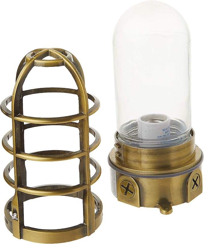 Woods L1706AB Vandal Resistant 150W Incandescent Security Light; Ceiling Mount; - Image 5