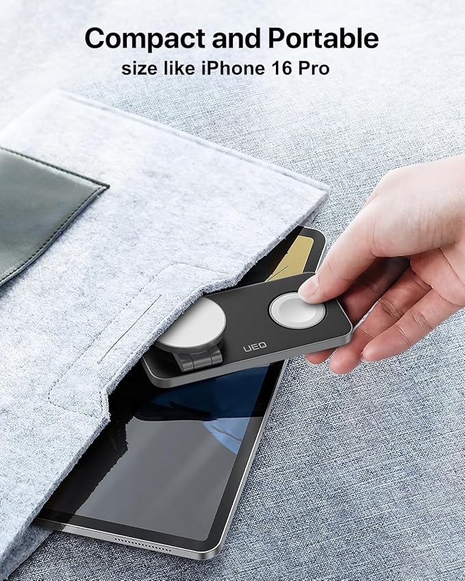 UEQ Foldable 3 in 1 Wireless Charging Station - Image 9