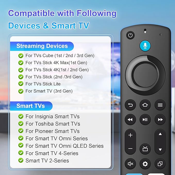 Replacement Voice Remote Control - Image 3