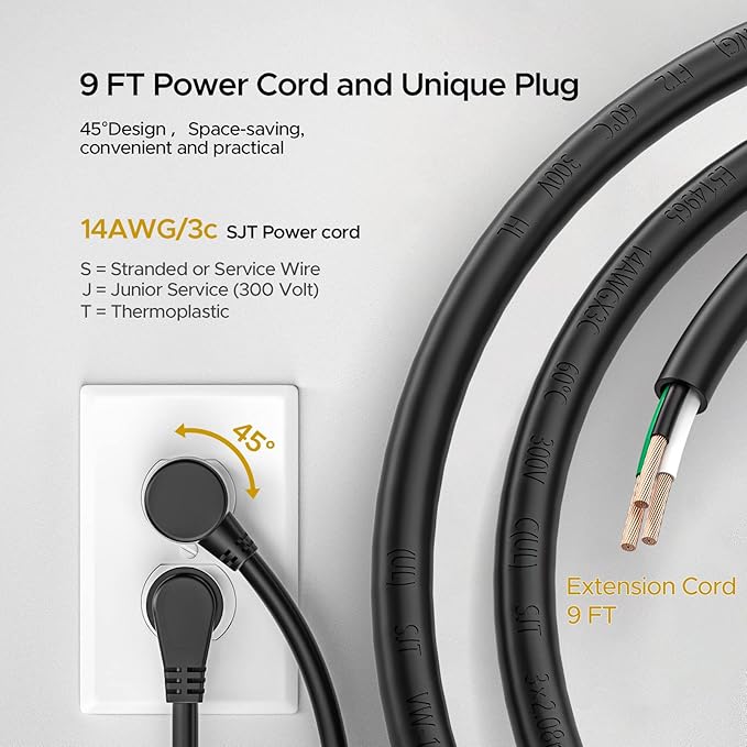 CRST 12 Outlet Heavy Duty Metal Power Strip - Image 6