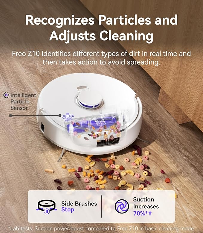 NARWAL Freo Z10 Robot Vacuum and Mop Combo, Tangle Free Robot Mop, 000Pa Suction - Image 6