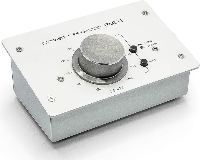 DYNASTY PROAUDIO PMC-1 Premium Passive Stereo Monitor Volume Controller by DynastyProAudio
