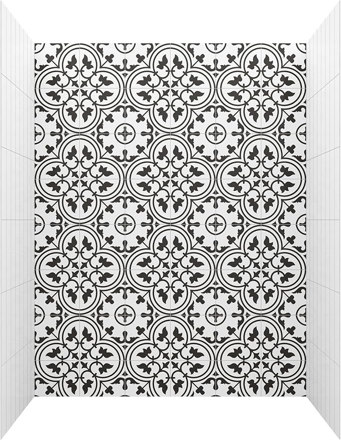 Miseno MSW786036 Readyset 78" X 60" X 36" Five Panel Alcove Shower Wall Kit by Miseno