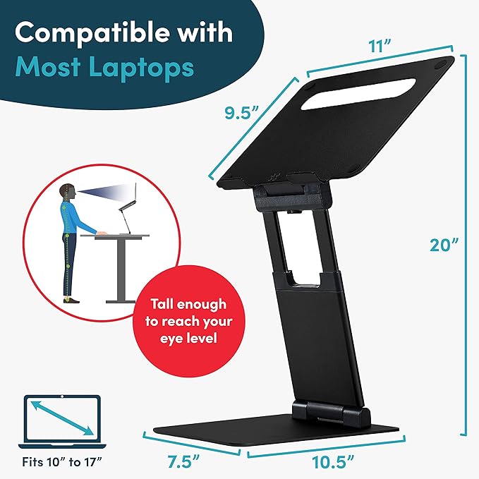 Lifelong Ergonomic Adjustable Laptop Riser - Image 5
