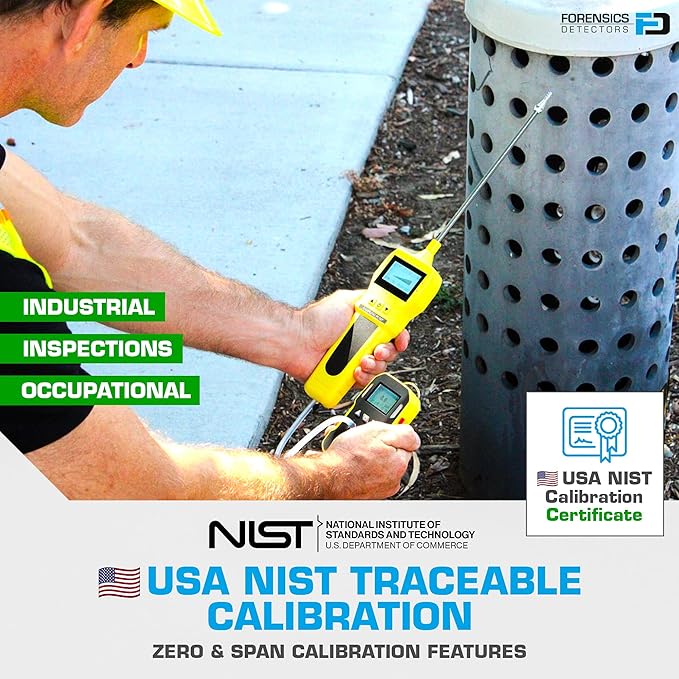 Carbon Monoxide Detector CO Analyzer + Pump by Forensics | USA NIST Calibration - Image 6