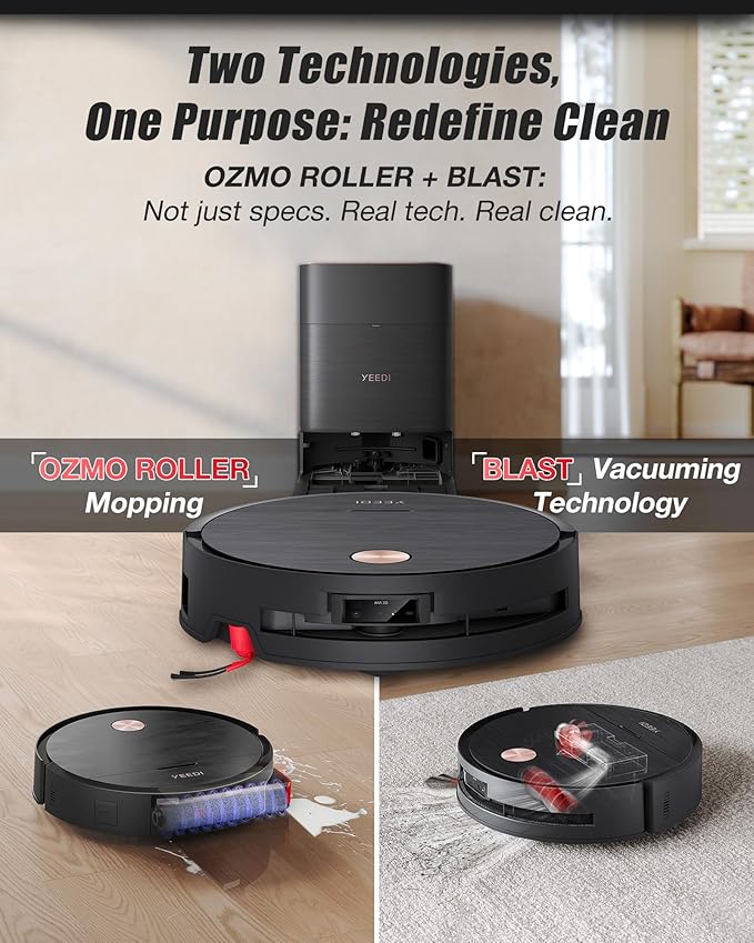 Yeedi S16 Plus Robot Vacuum & Mop - Image 2