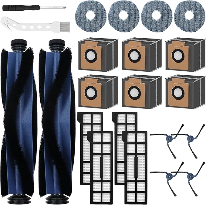 Asrhine 22 Pack Accessories for Eufy X10 Pro Omni Robot Vacuum Cleaner by Unknown