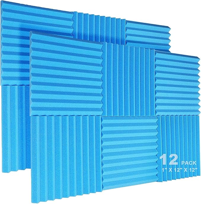 JBER 12 Pack Acoustic Foam Panels by JBER
