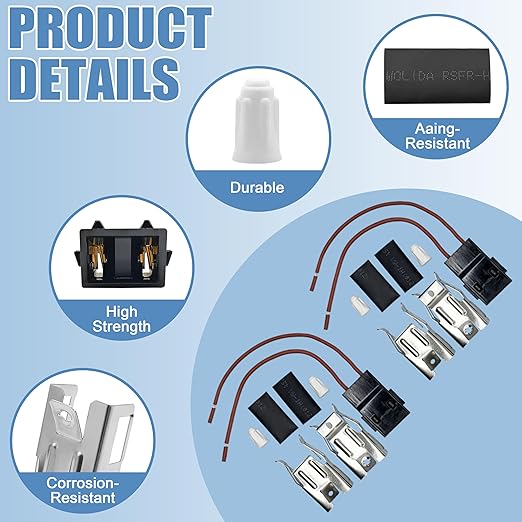 Pack of 2 Range Stove Element Plug Receptacle Block Terminal Block Range - Image 2